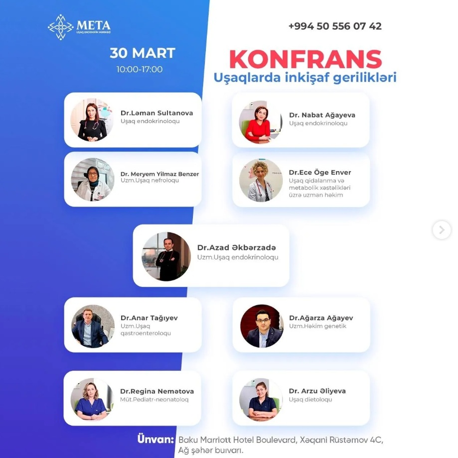 Uşaqlarda inkişaf gerilikləri konfransı